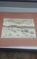 Southwestern Watercolor Painting By Alice G Plummer 1951 17.5 X 11.5 Inches