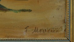 Lovely Vintage Oil on Board of Daises & Carnations In A Vase – Illegibly Signed