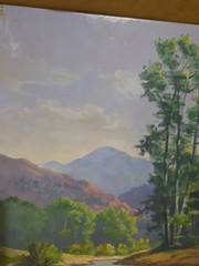 WINDBERG TECHNIQUE!! SIGNED D MILLER LANDSCAPE OIL ON WINDBERG ART PNL MUST SEE!
