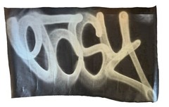 EASY NYC Urban Graffiti Legend Spray Painted Tag nyc Graffiti Art Barry McGee