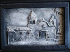 CARMEL CALIFORNIA MISSION San Carlos Borromeo, HANDCRAFTED TILE PLASTER 1974 70s