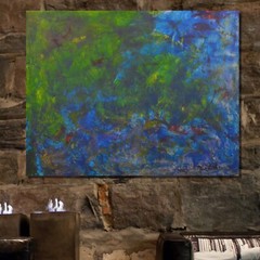 Mark Little, original￼, Painting, 72” X 56” Acrylic, Abstract, POP Art, Modern