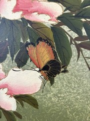 Peonies & Butterflies Original Painting Artist Signed Collectors Corner 29”x25”