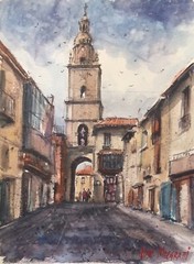 Original Painting in Watercolor „Toro, Spain“ 9″ x 12″ NOT A PRINT