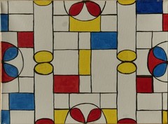 „Columns 4“ – 30 x 40 cm – 2025 – OOAK