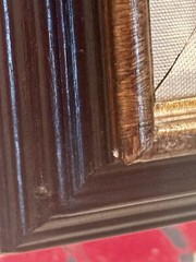 VTG Artist Signed Davis Original Oil On Board Paris Street Framed Painting 25×21