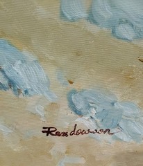 Rex Dawson Listed Artist American Western Art Painting