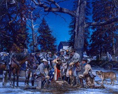 Ranger Farewell By John Paul Strain Signed Artist Proof Lithographic Print