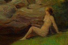 Laszlo KARPATHY (1900–1945) Artprice up to €1400, Three Nude Figures, oil,signed