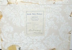 EDNA GOODING „TITREE EUCALYPTUS FERN“ ORIGINAL KIRALA BARK WATERCOLOR PAINTING