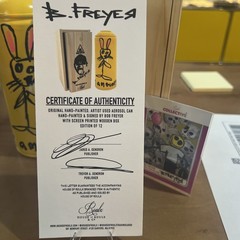 Bob Freyer Orig Hand Painted Aerosol Can Rare In Box House of Roulx Edition /12