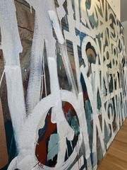 RETNA Art Original Canvas. Urban, Street, Abstract – Banksy, Invader, Whatson
