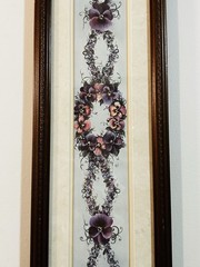 1991 Vintage Oil Painting by Glynda Turley Signed and Framed 8×25.5 In