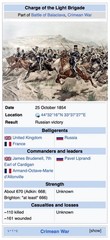 Huge 5 x 3 feet Oil Painting „The Charge of The Light Brigade“ in Crimean war