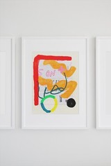 Original Collage Artwork – Small Wall Art – Abstract Art – Mixed Media – Vibrant