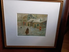 EUGENE GALIEN-LALOUE Original – ANTIQUE PARIS MASTERPIECE SIGNED 1920 MONTMARTRE