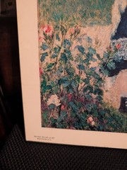 Framed Print Signed „A Girl With A Watering Can“ RENOIR Chester dale collection