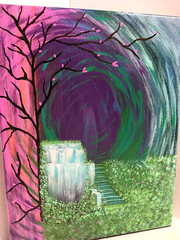 11″x 14″ Original Acrylic Painting on Stretched Canvas