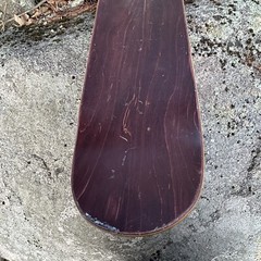 Trippy Maine Artist Mandy Cyr Painting On Skateboard Deck Art Outsider Art
