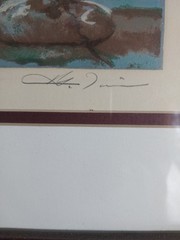 Limited Edition Watercolor Framed, 27 Of 250 Signed 15×18