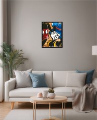 Atherton 11×14 Original Mickey & Minnie Mouse Painting Pop Art Acrylic on Canvas