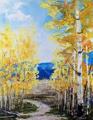 Colorado Rocky Mountains Aspen Fall