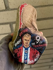 Haaland Norways GreatWorld Cup 2026 Painted On A Norway Shaped Rock Approx 8x5x3