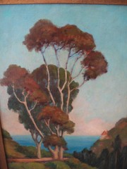 FREDERICK ALMOND ZIMMERMAN ORIGINAL PAINTING LISTED CALIFORNIA A RTIST