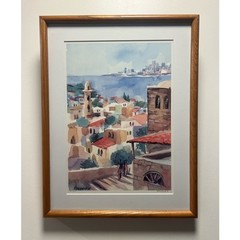 Michael Rozenvain Lithographic Print Professionally Matted & Framed Signed Copy
