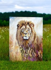 Original Artwork “Lion Of Judah” by Mandy Smith