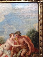 18th CENTURY GREAT ITALIAN OLD MASTER OIL – ARIADNE & BACCHUS ISLAND OF NAXOS