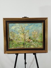 Vintage European Oil Painting 50.5×40.5cm