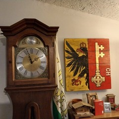 SYMBOL GENEVA /GENEVE SUISSE SWITZERLAND WALL HANGING ACRYLICS ON WOOD