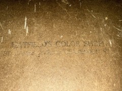 Antique Joseph Henry Hatfield’s Color Shop Impressionism Oil Painting Boston MA