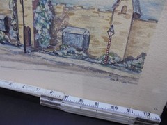 Watercolor Original Signed and Dated 15″x11.5″