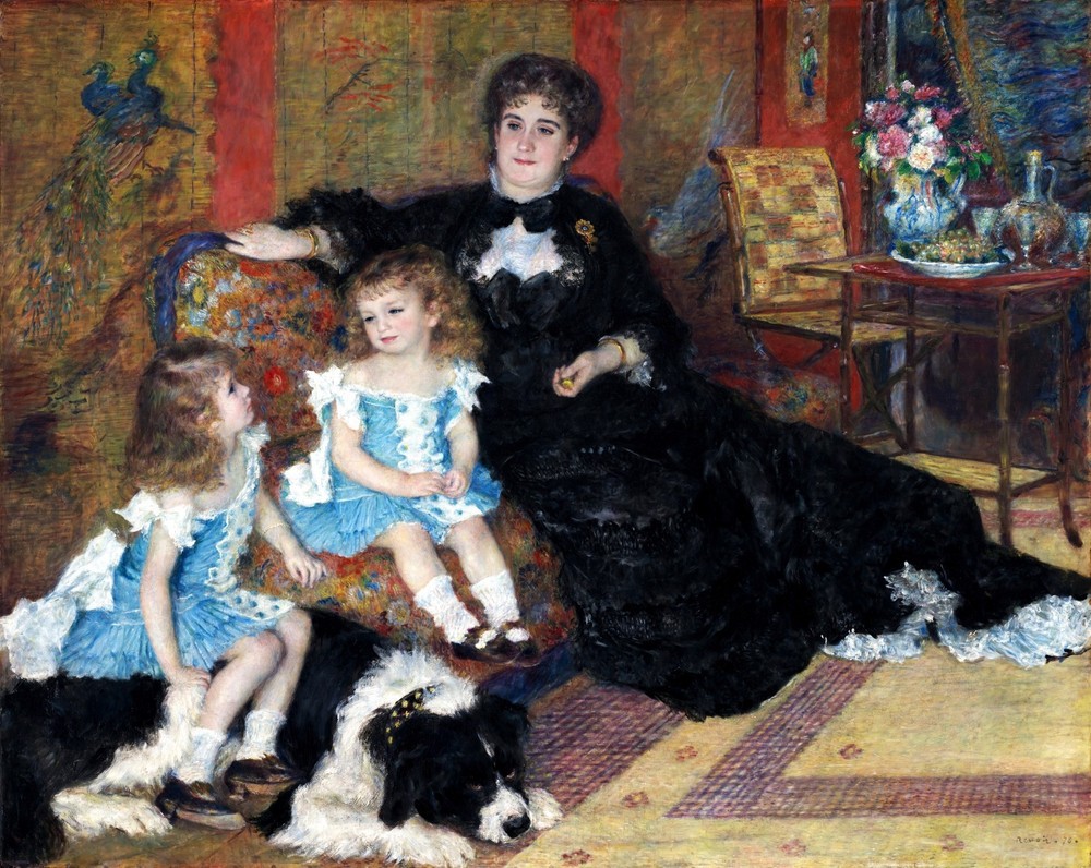 Auguste Renoir Charpentier Children Reproduction – Giclee Canvas/Paper/Stretched