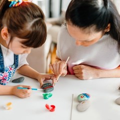High-Quality Painting Stones, 15PCS 2-3 Inch Smooth Stones for Kids & Adults