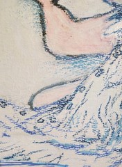 9 inch x 12 inch – Fashion/Figure Drawing – NO FRAME by A. Avila