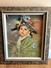 Carnival Young Boy by Armando Angelo Gentilini Canvas Textured Print Signed