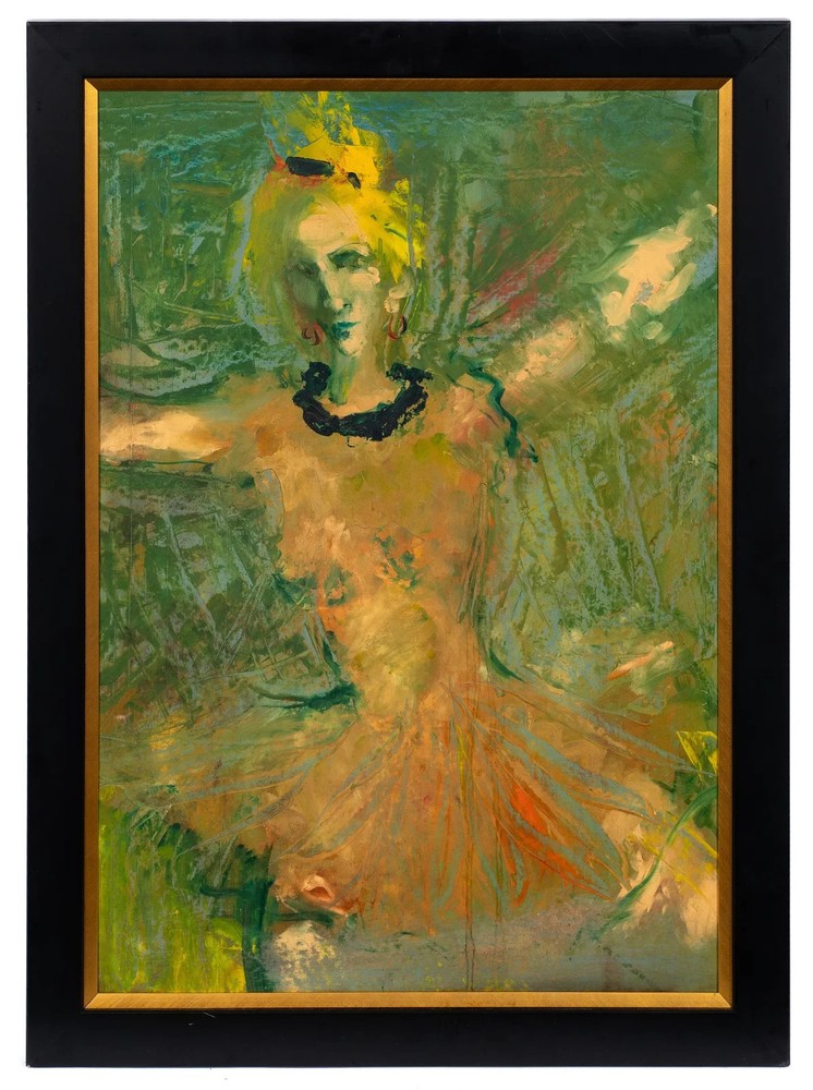 Boris Israelevich Anisfeld (Russian, 1879-1973) Ballerina – Oil on Masonite