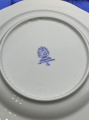 Herend Hand Painted Zodiac/Home Deco Plate Green Fishnet Designed 1999 Rabbit