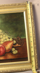Beautiful Original Oil „Study of Fruit“ Ca 2006 by L. Mariconda Inv# LM01a
