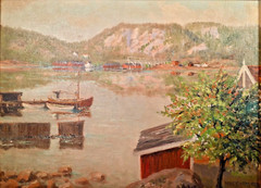 Listed Artist Paul Cornoyer (1864-1923) Signed Impressionist Oil Painting