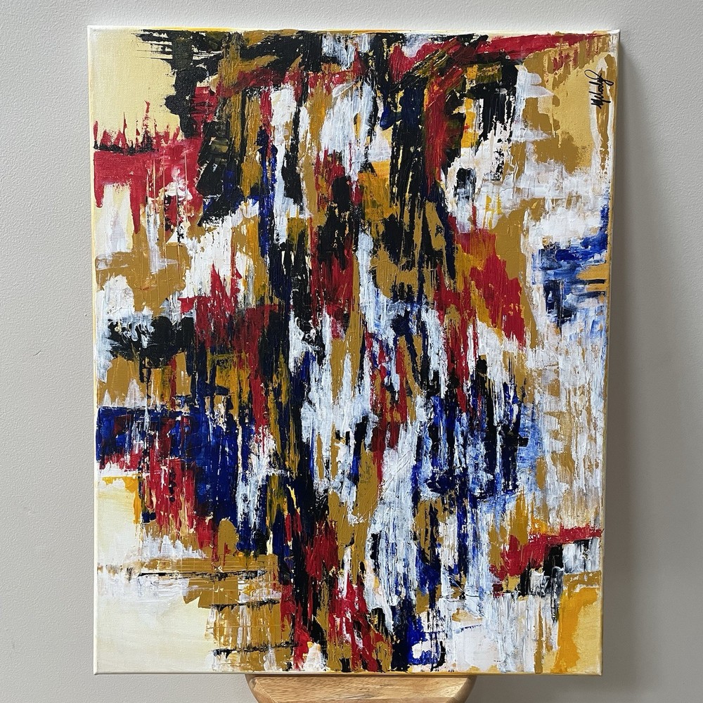 Acrylic art paintings 24×30 Inches original hand painted And Signed By Artist