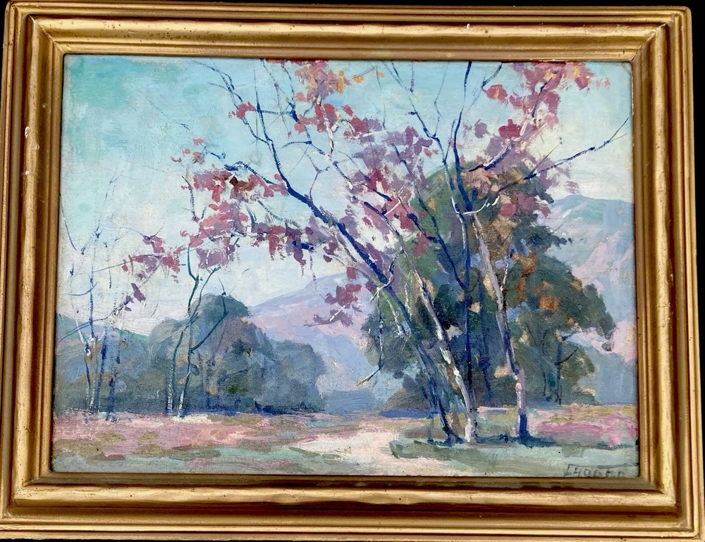 Listed California Artist Florence Young San Gabriel Valley Pasadena Plein Air