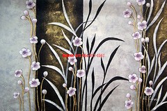 24×36″(61x92cm)100% hand painted oil flat,Contemporary,Abstract,Flowers