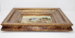 Paul Grimm Original Oil Painting Desert CA Palm Springs Landscape Signed Framed!