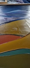 Original Oil Painting on Board, Signed „FINO“, Framed 34.5″H X 32.25″W