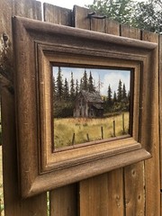 Vintage Oil Painting by Norma Wilson 1981 – 22” X 19”