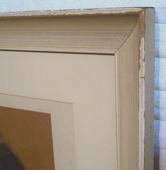 Vintage 1950s Pastel Painting Portrait of Young Woman